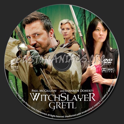 Witchslayer Gretl dvd label