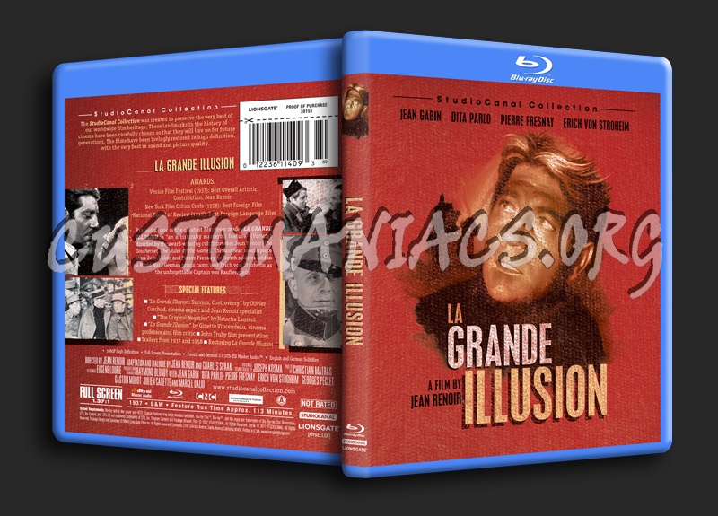 La Grande Illusion blu-ray cover