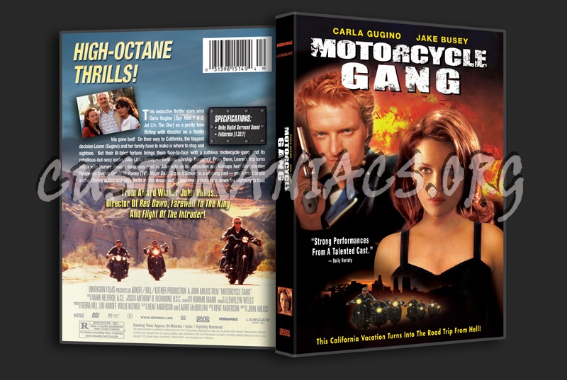 Motorcycle Gang dvd cover