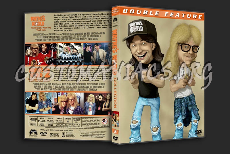 Wayne's World Double Feature dvd cover