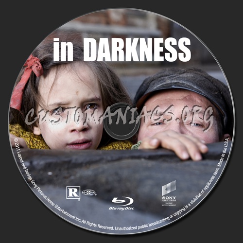 In Darkness blu-ray label