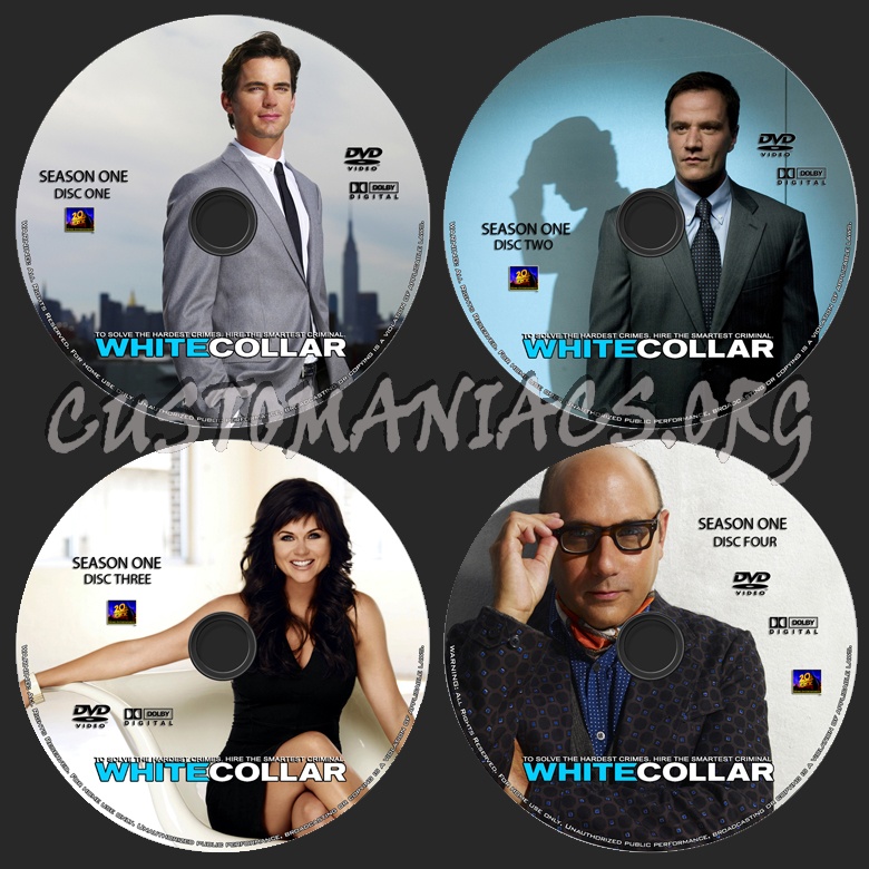 White Collar - Season 1 dvd label