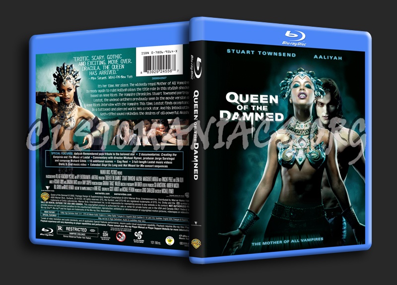 Queen of the Damned blu-ray cover