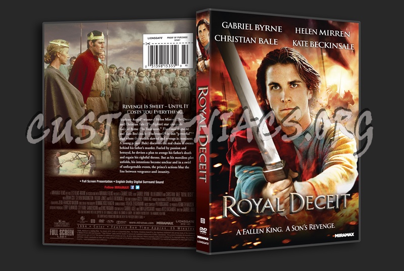 Royal Deceit dvd cover