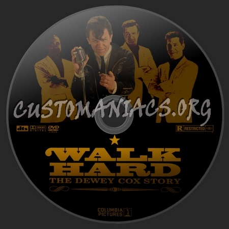 Walk Hard: The Dewey Cox Story dvd label