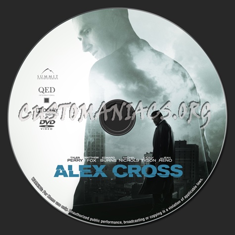 Alex Cross dvd label