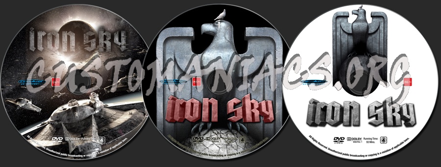 Iron Sky dvd label