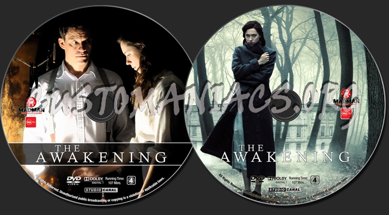 The Awakening dvd label