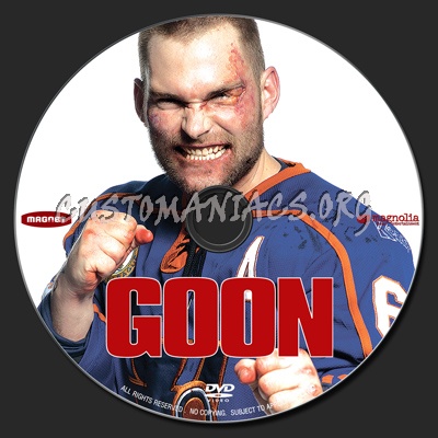 Goon dvd label