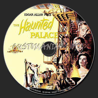 The Haunted Palace dvd label