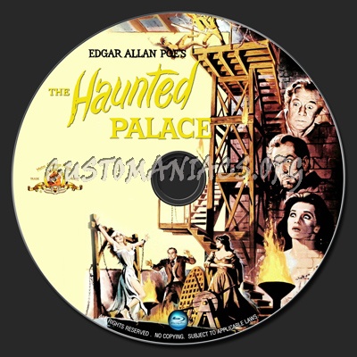 The Haunted Palace blu-ray label