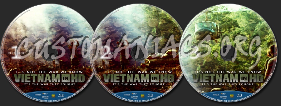 Vietnam In HD blu-ray label