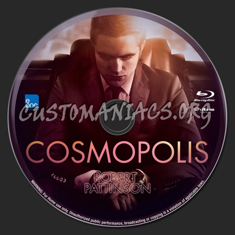 Cosmopolis blu-ray label