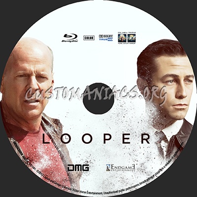 Looper blu-ray label