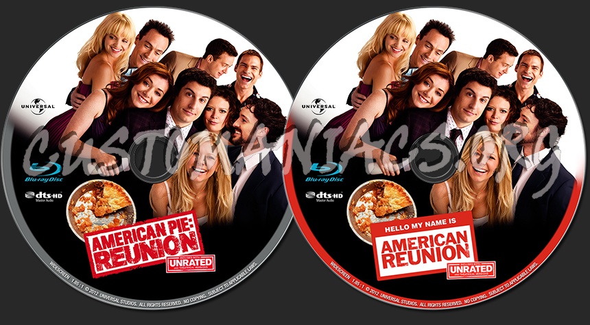 American Reunion blu-ray label