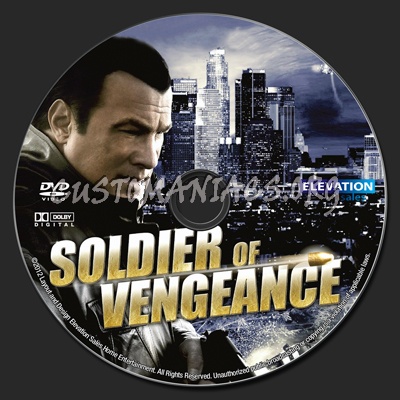 Soldier Of Vengeance dvd label