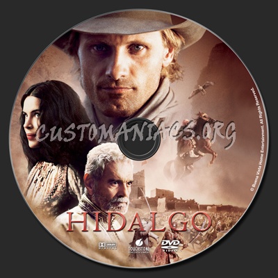 Hidalgo dvd label