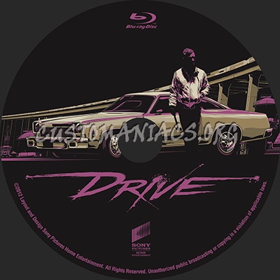 Drive blu-ray label