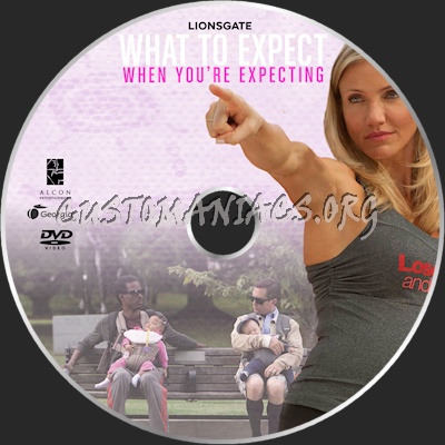 What to Expect When You're Expecting dvd label