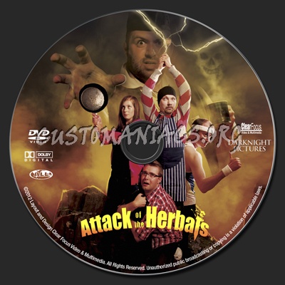 Attack of the Herbals dvd label