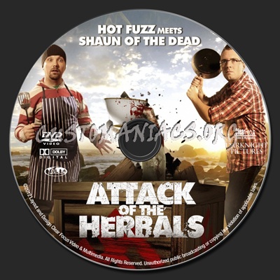 Attack of the Herbals dvd label