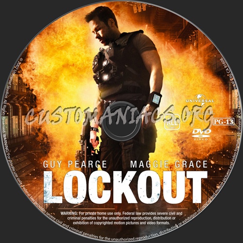 Lockout dvd label