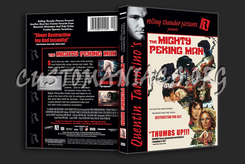 The Mighty Peking Man dvd cover