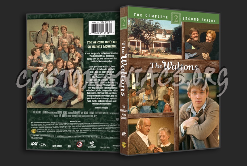 The Waltons Season 2 dvd cover