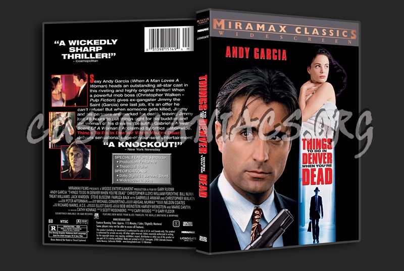 Things to do in Denver When You're Dead dvd cover