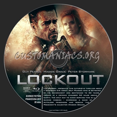 Lockout blu-ray label