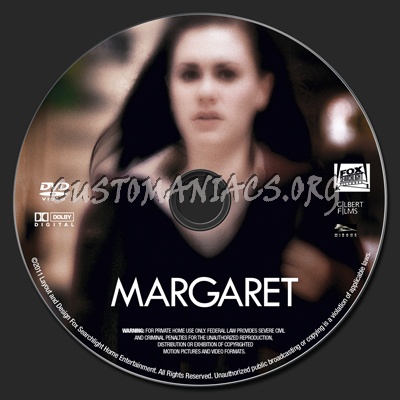 Margaret dvd label