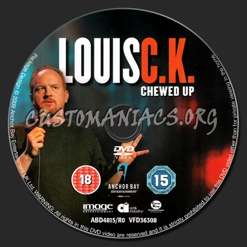 Louis C.K. Chewed Up dvd label