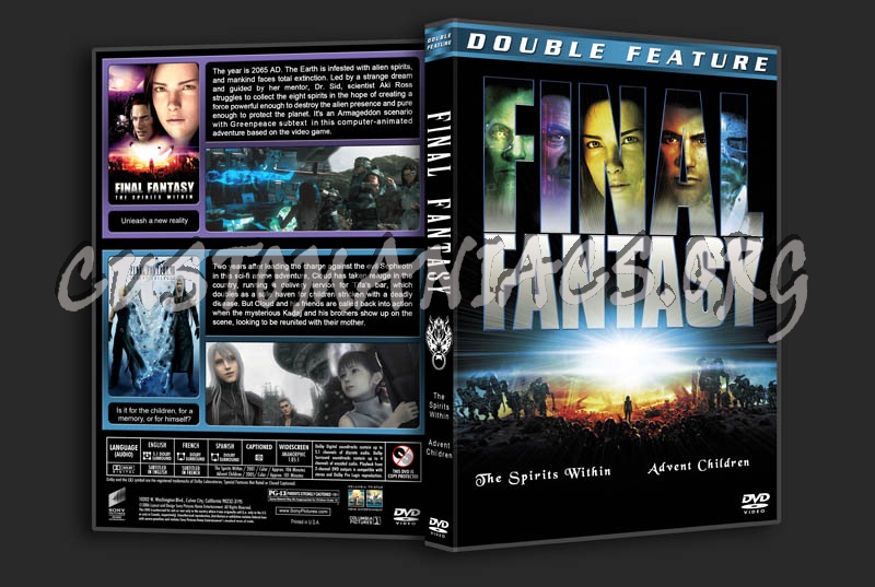 Final Fantasy Double Feature dvd cover