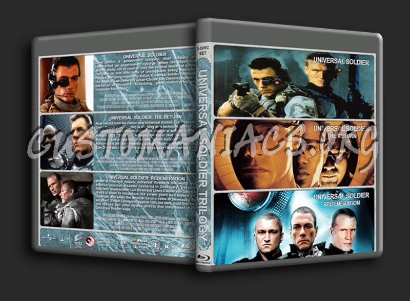 Universal Soldier Trilogy blu-ray cover