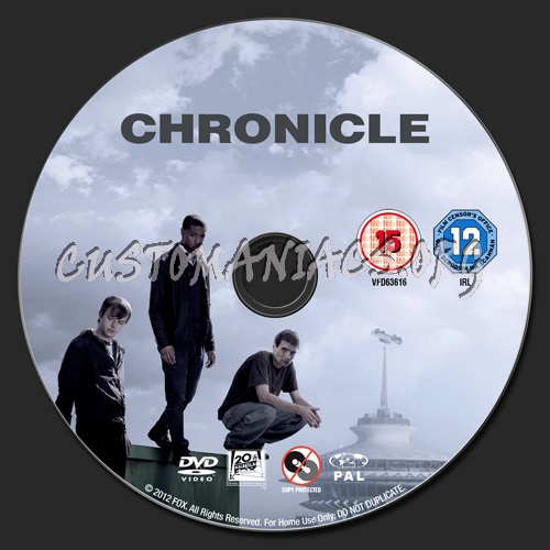 Chronicle dvd label