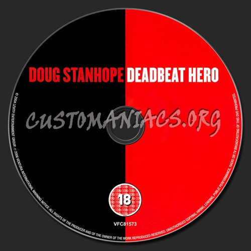 Doug Stanhope - Deadbeat Hero dvd label