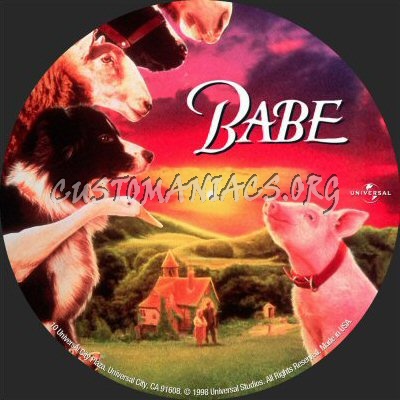 Babe dvd label