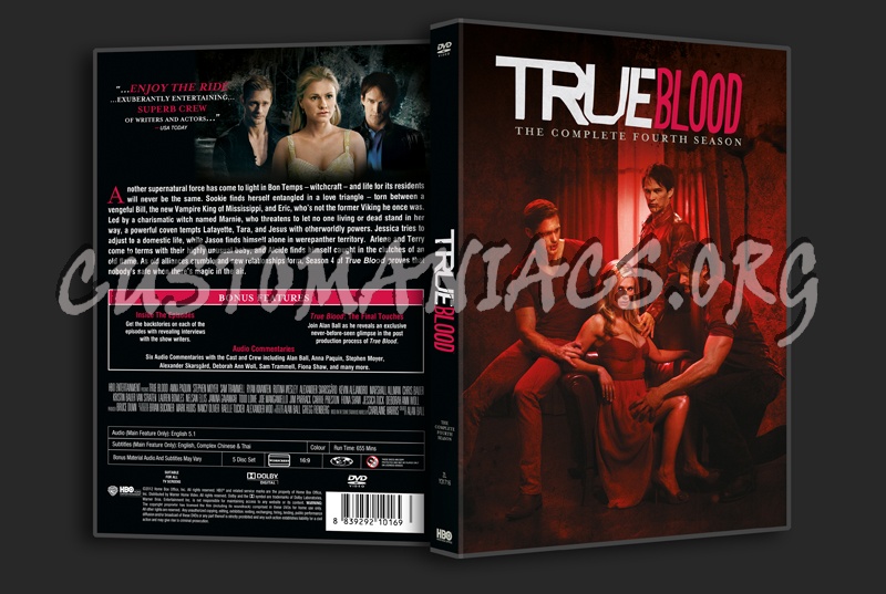 True Blood Season 4 dvd cover