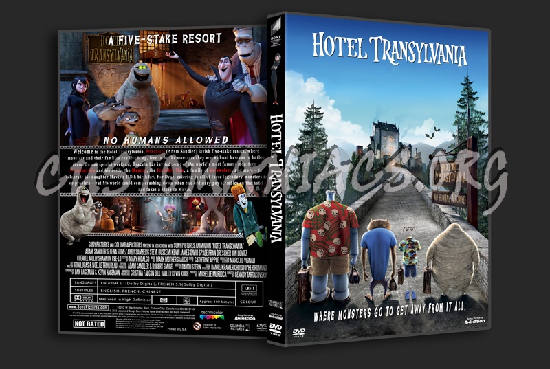 Hotel Transylvania dvd cover