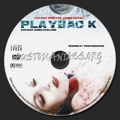 Playback dvd label