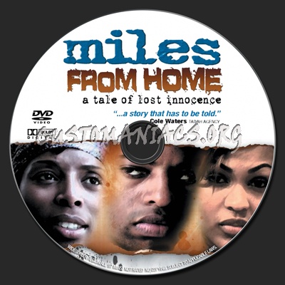 Miles From Home dvd label