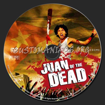 Juan of the Dead dvd label