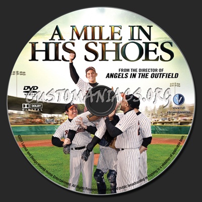 A Mile in His Shoes dvd label