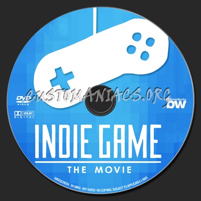 Indie Game The Movie dvd label