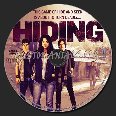 Hiding dvd label