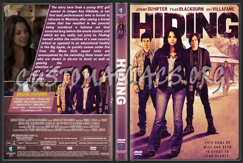 Hiding dvd cover