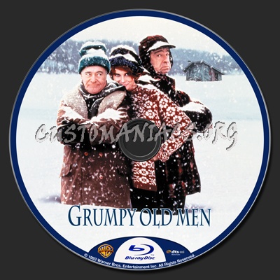 Grumpy Old Men blu-ray label