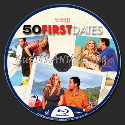 50 First Dates blu-ray label