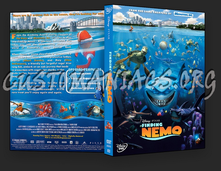 Finding Nemo dvd cover