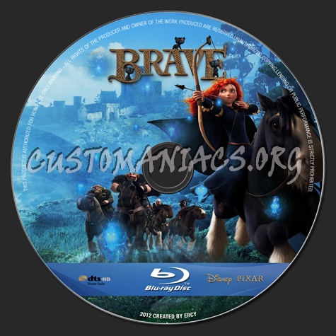 Brave blu-ray label